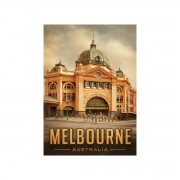 Postcard | Flinders Street Station Melbourne | Portrait